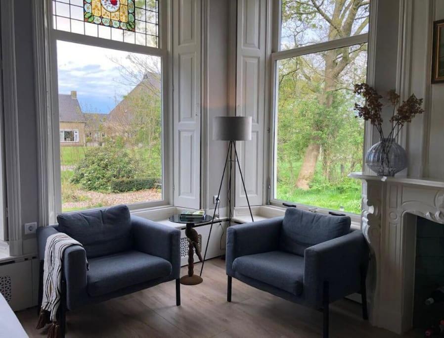 Statige Boerderijwoning Met Vrij Uitzicht En Tuin Villa Hoogzand Exterior foto