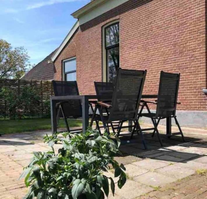 Statige Boerderijwoning Met Vrij Uitzicht En Tuin Villa Hoogzand Exterior foto