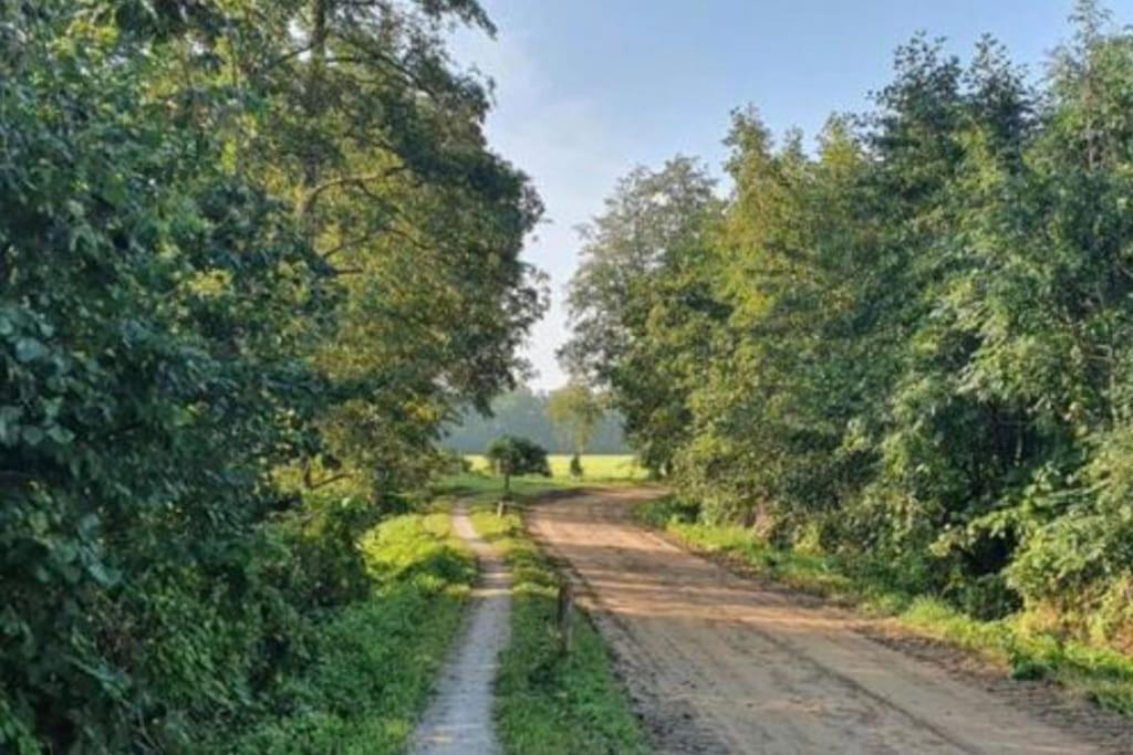 Statige Boerderijwoning Met Vrij Uitzicht En Tuin Villa Hoogzand Exterior foto